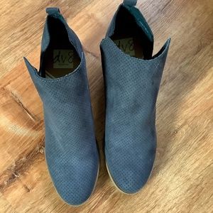 Women’s Faux Suede Wedge Bootie NEVER WORN size 10